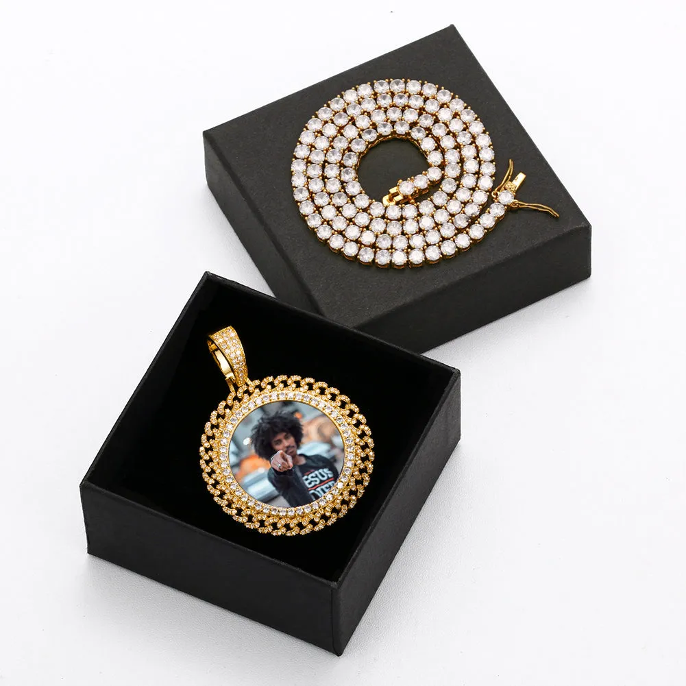 Custom Photo Memory Medallions- Hip Hop Jewelry