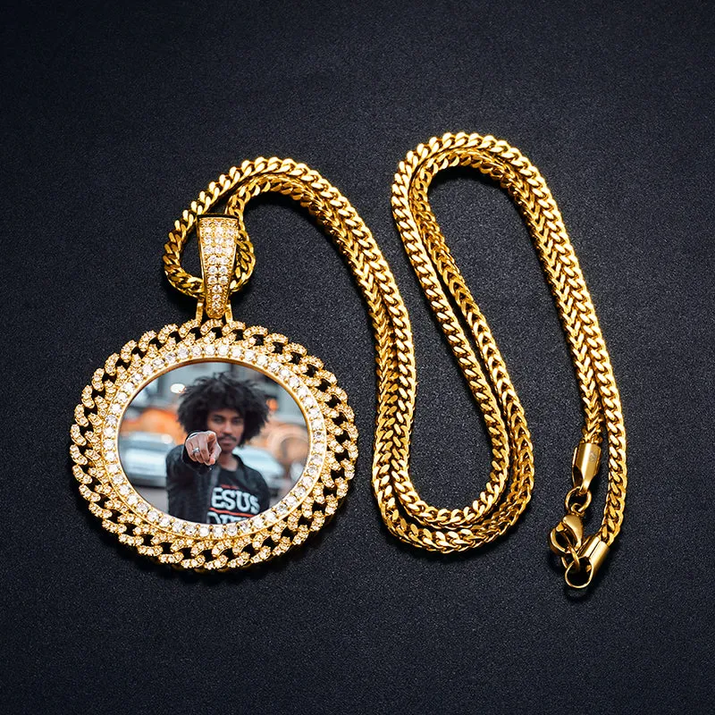 Custom Photo Memory Medallions- Hip Hop Jewelry