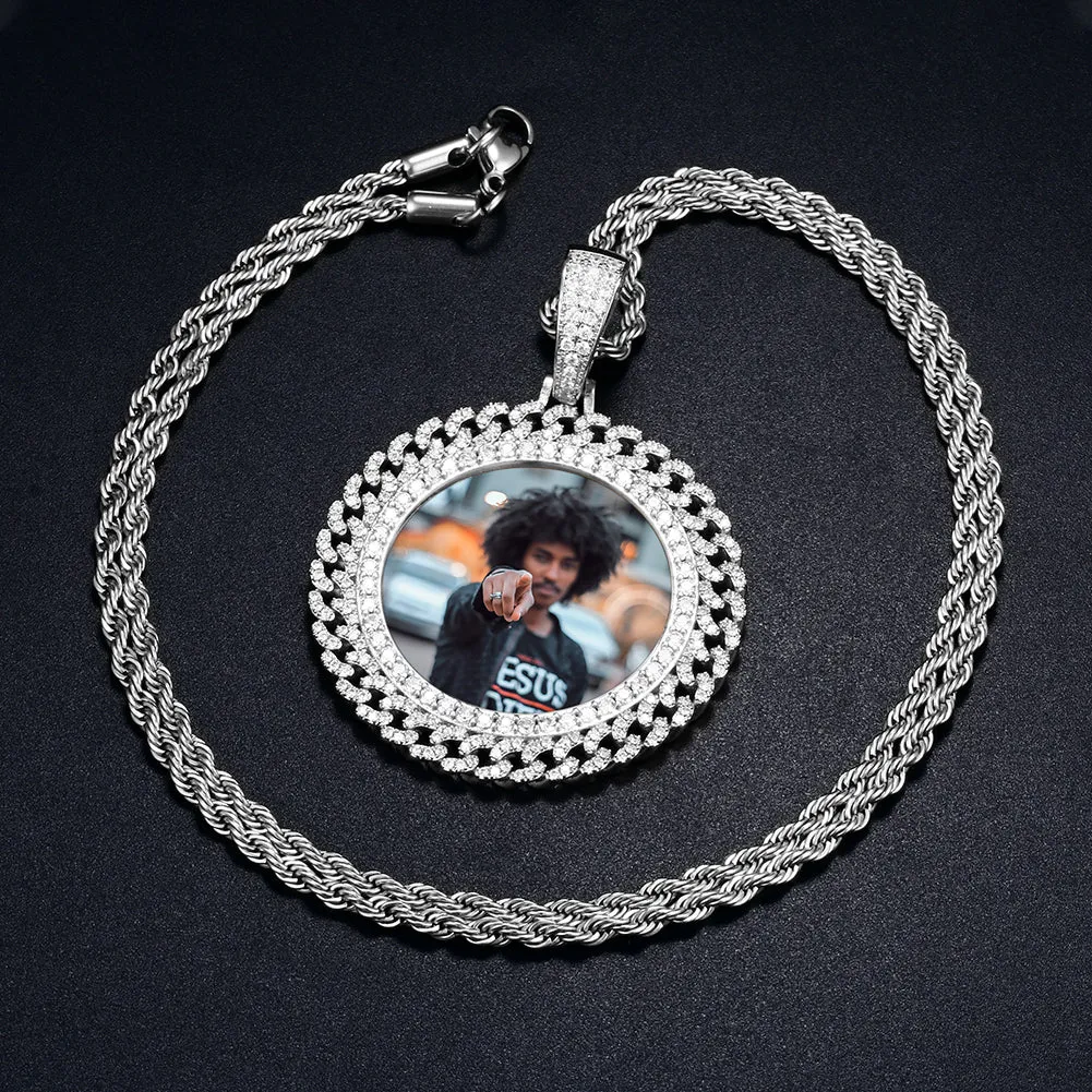 Custom Photo Memory Medallions- Hip Hop Jewelry