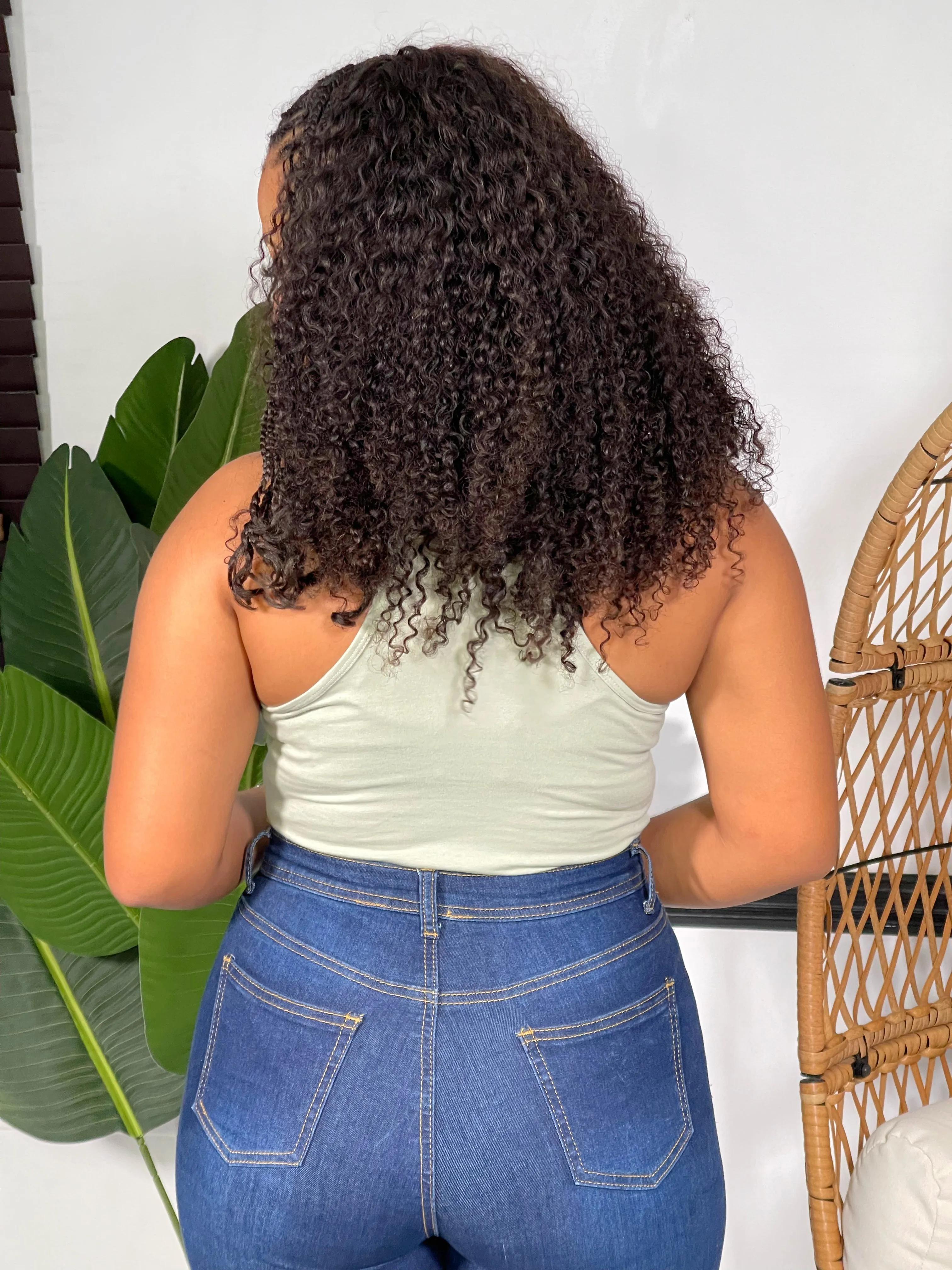 Day In, Day Out Bodysuit-Light Sage