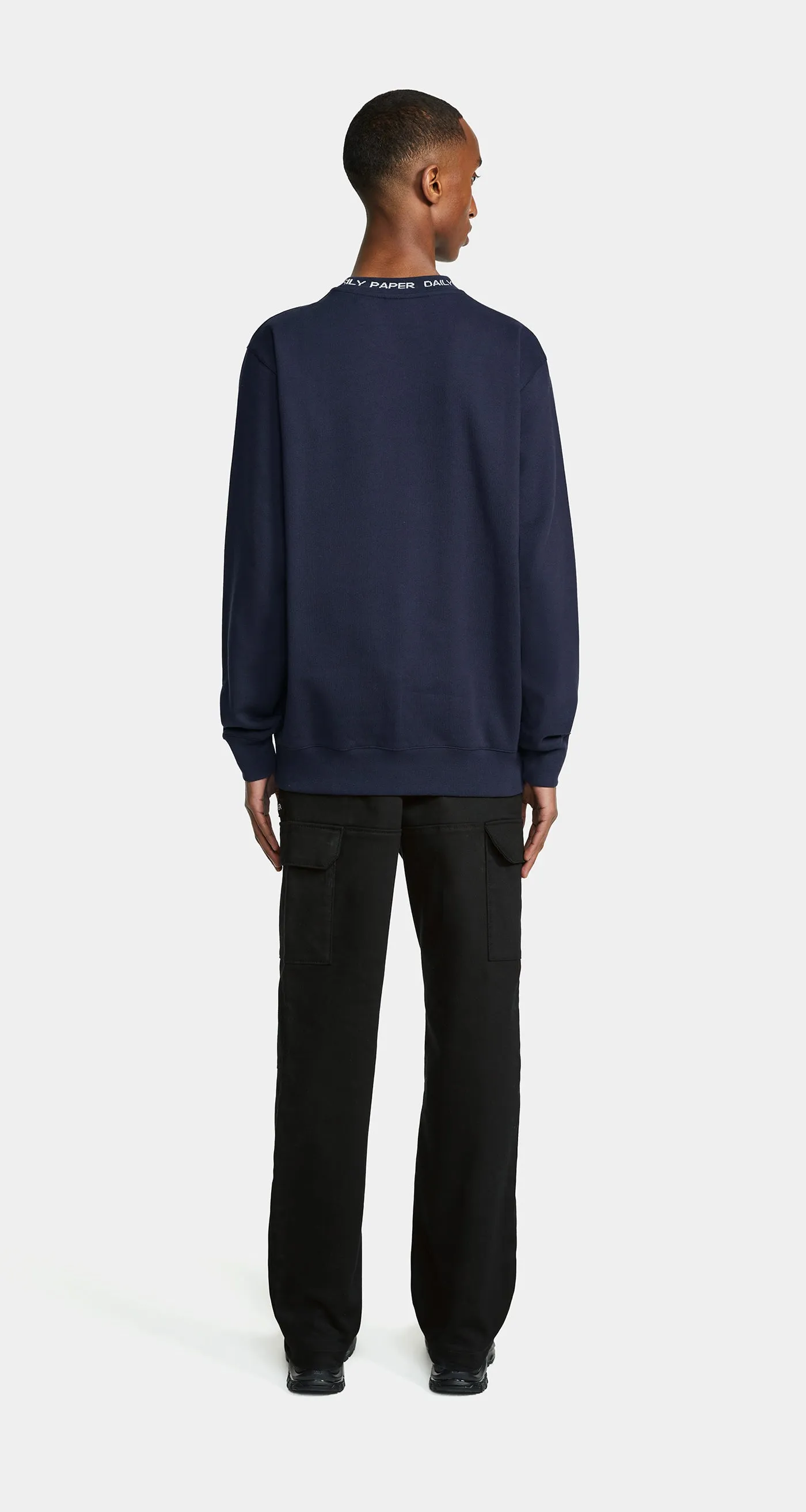 Deep Navy Erib Sweater