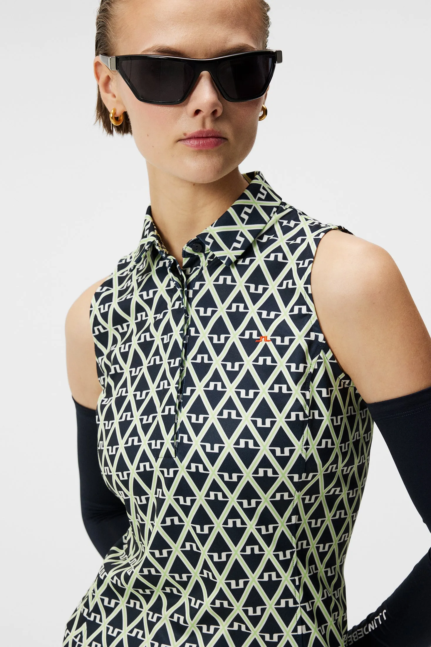 Dena Print Sleeveless Top