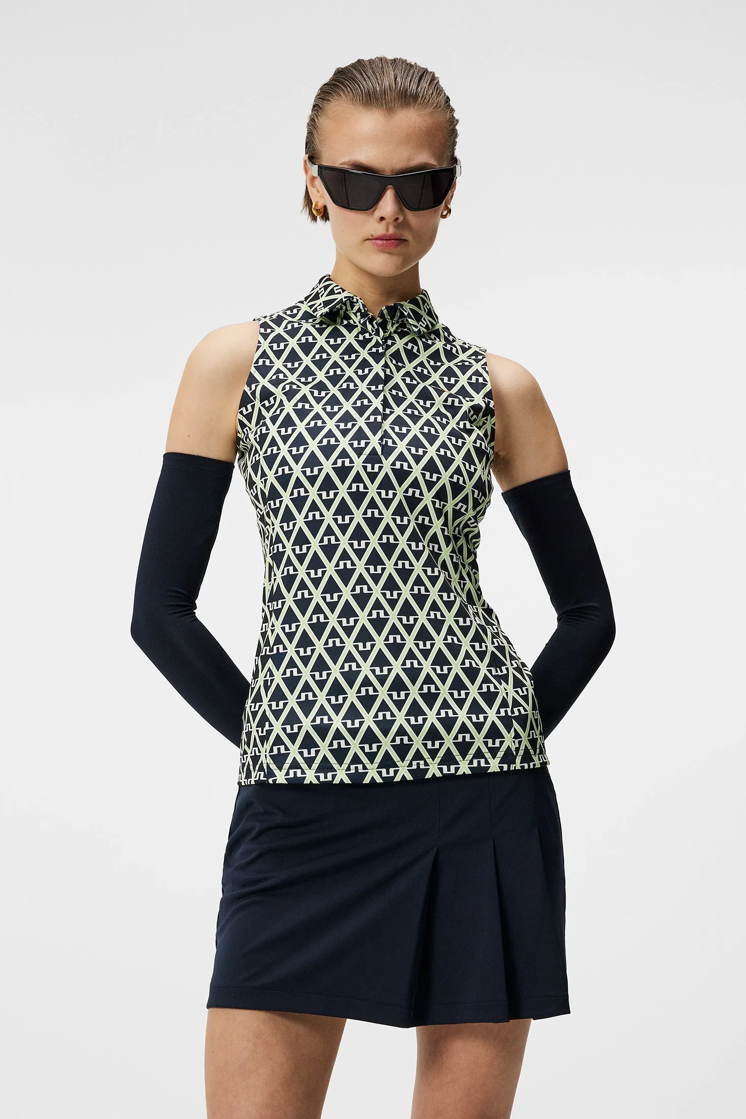 Dena Print Sleeveless Top