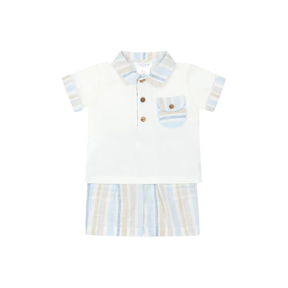 Deolinda Chic Boys Shorts Set