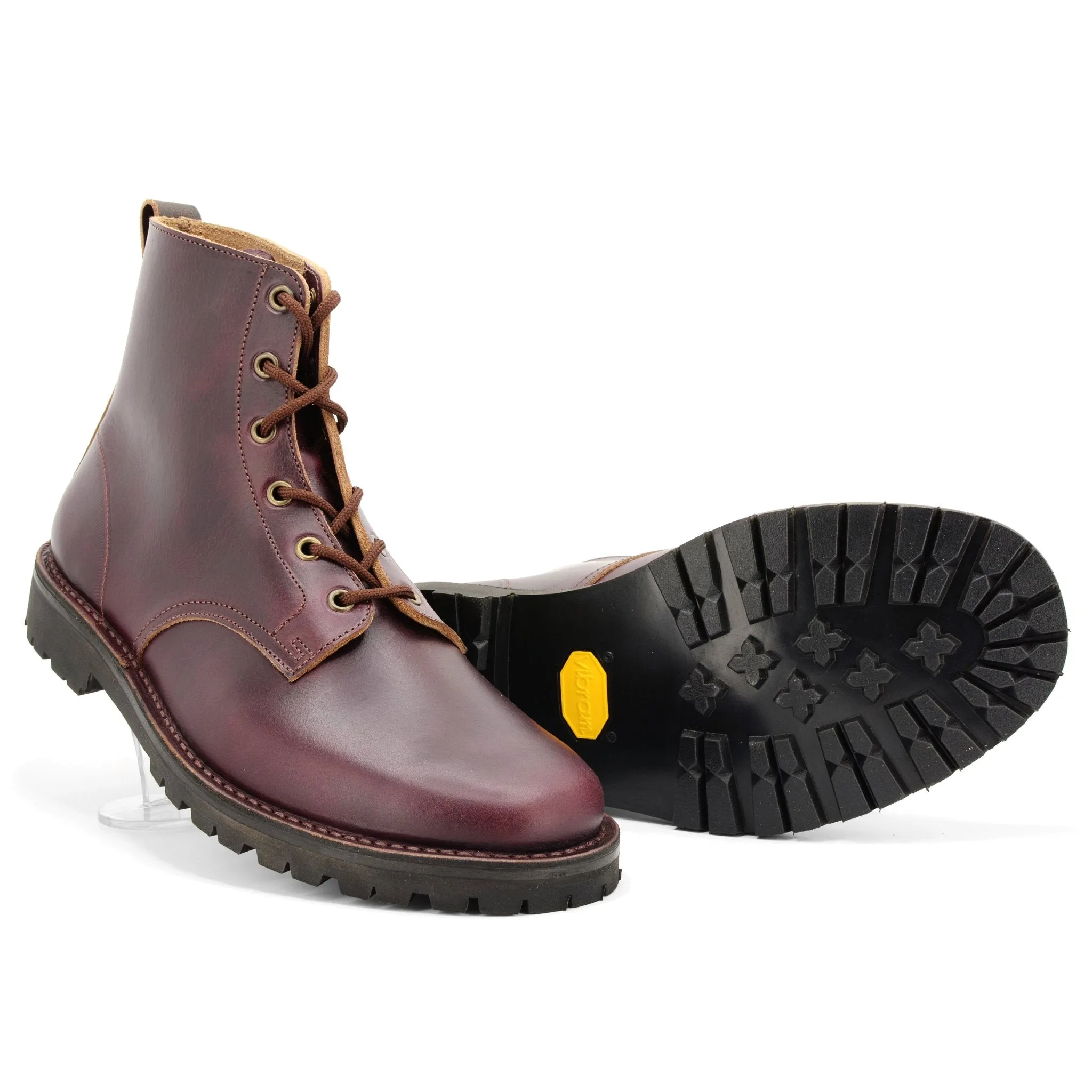 Desert Hi-Top Horween Burgundy