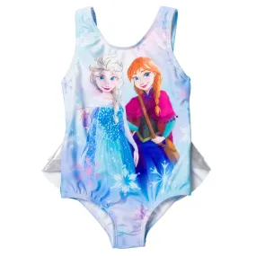 Disney Frozen UPF 50  One Piece Bathing Suit