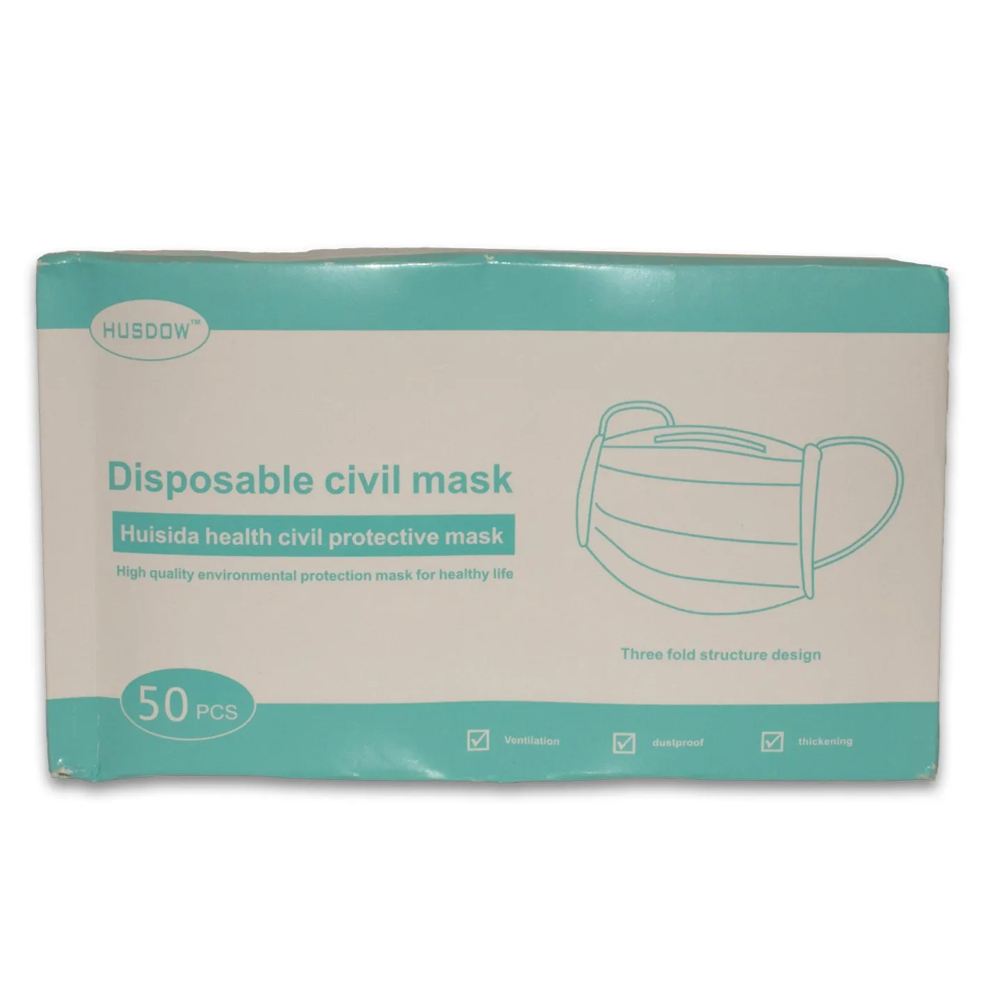 Disposable Face Masks (X50)