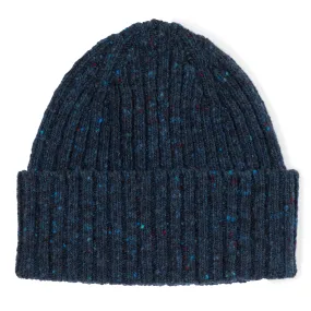 Donegal Merino Wool Ribbed Knit Hat