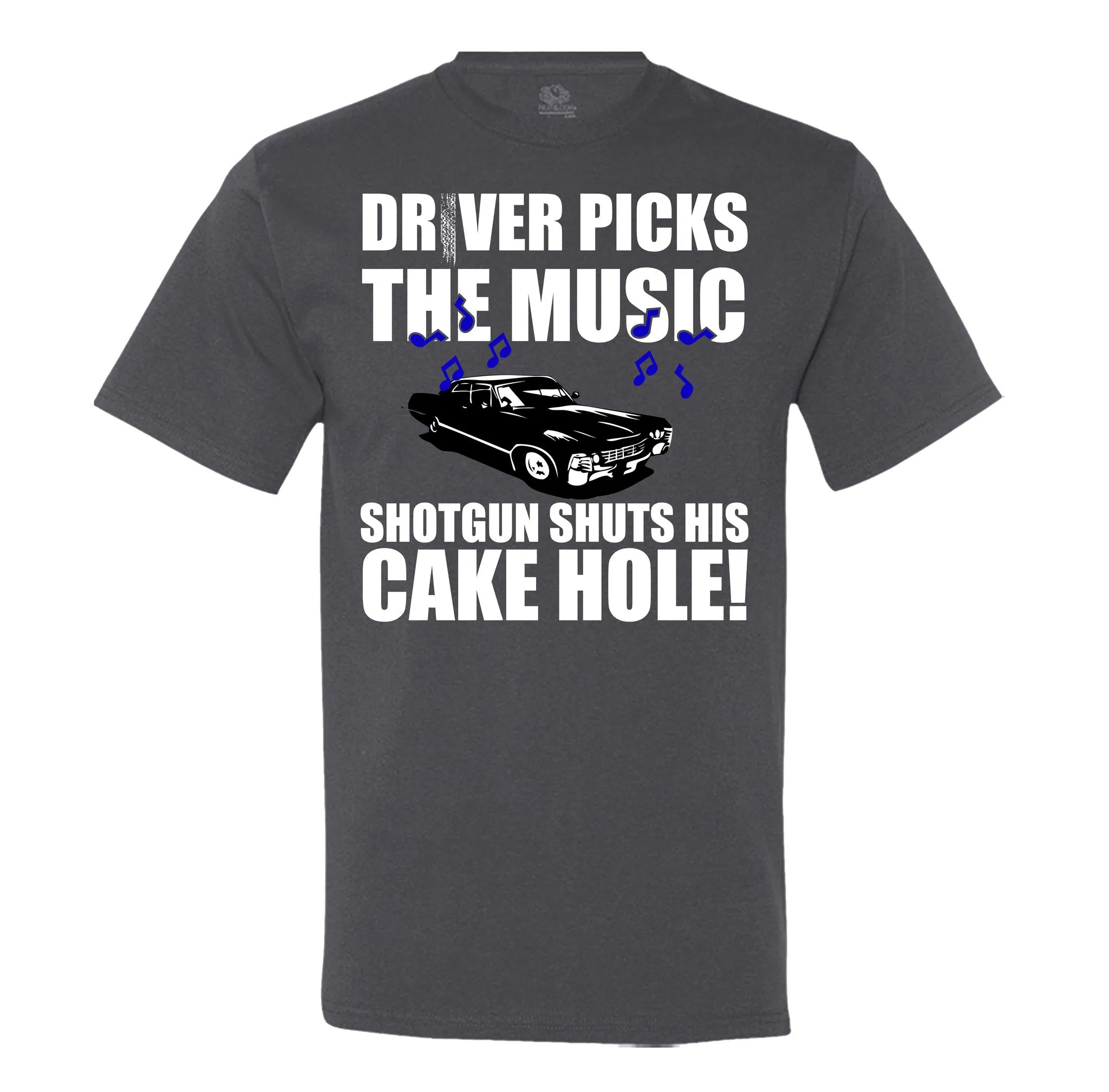 Driver Picks The Music - Men's T-Shirt