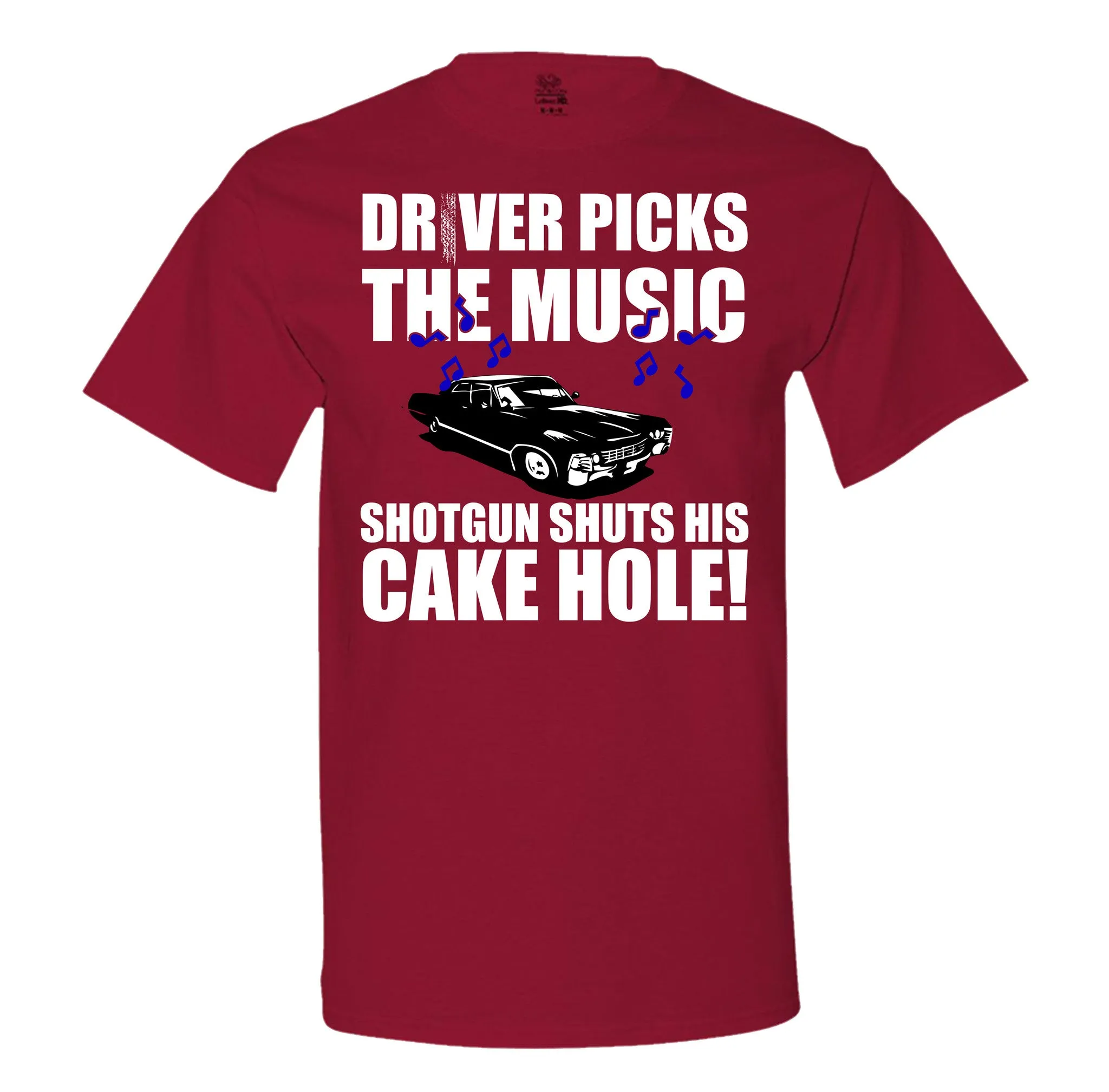 Driver Picks The Music - Men's T-Shirt