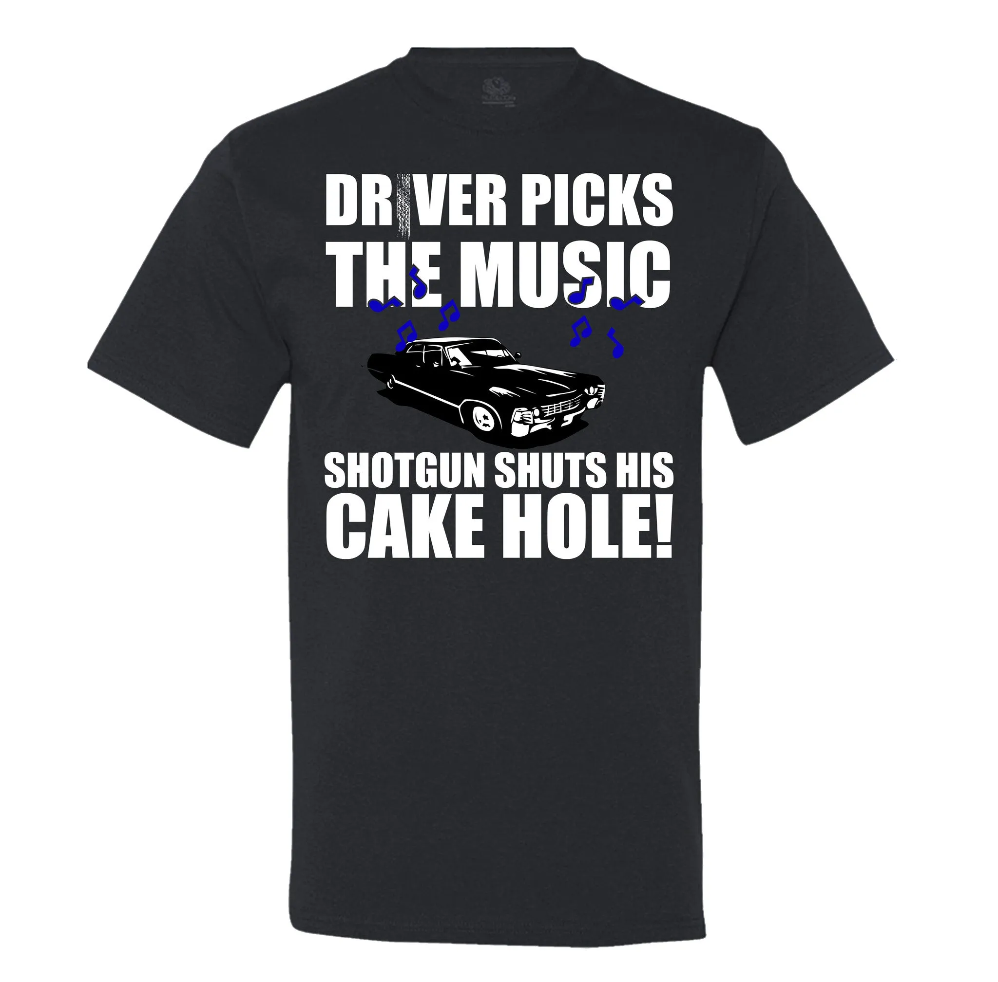 Driver Picks The Music - Men's T-Shirt