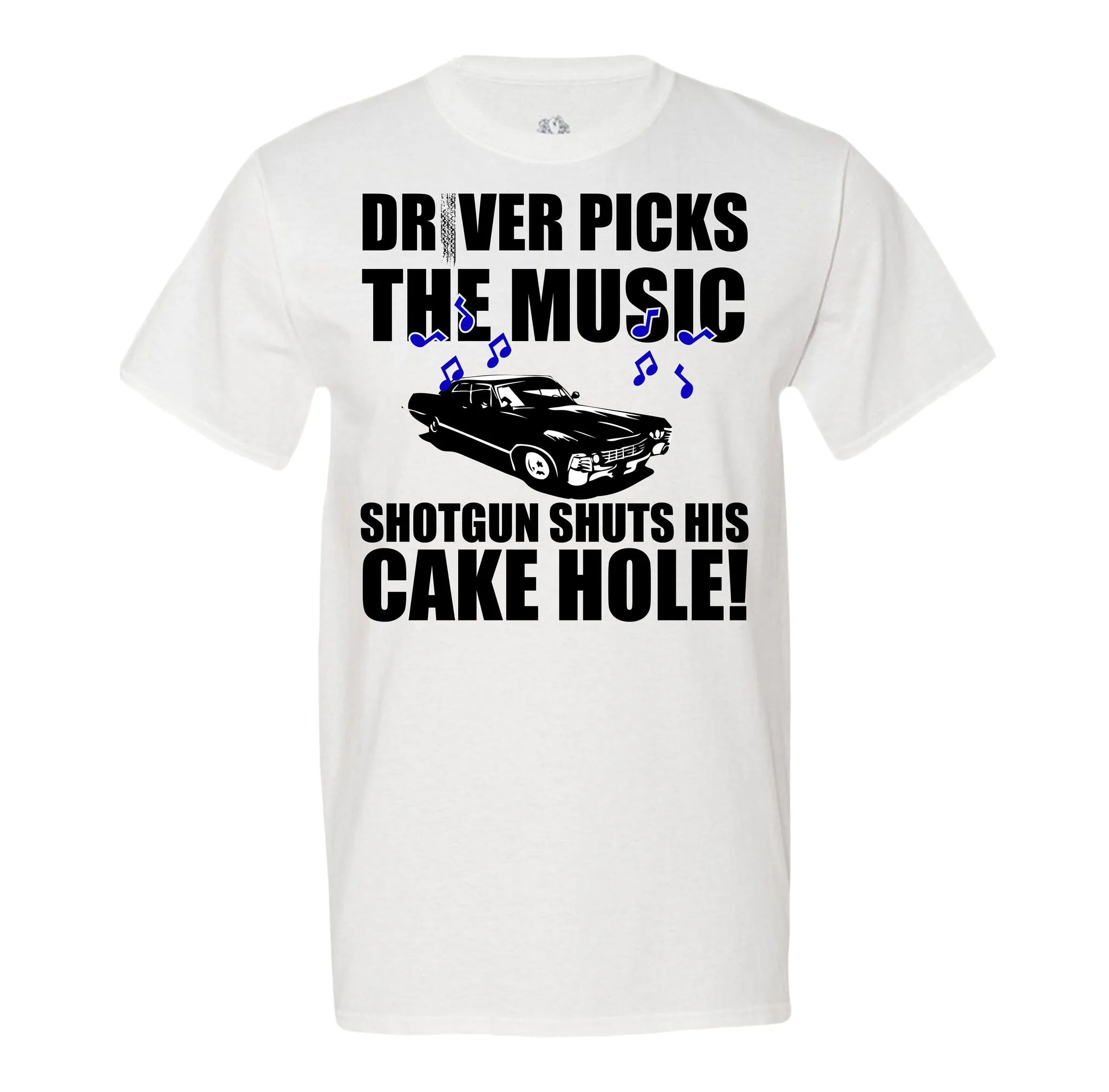 Driver Picks The Music - Men's T-Shirt