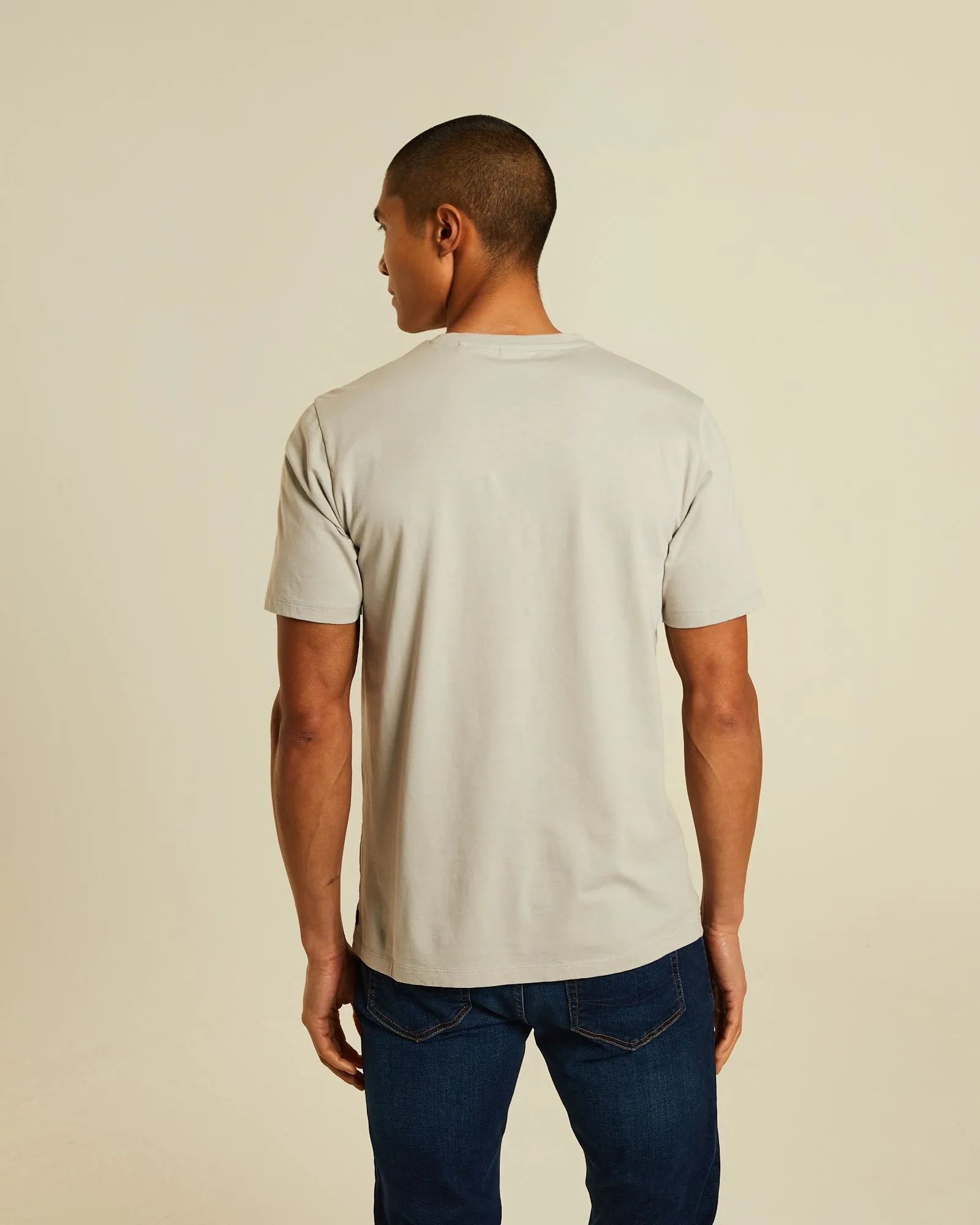 Elio Tee Organic Grey