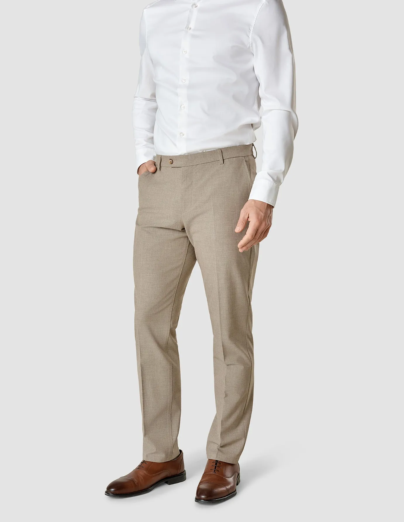 Essential Suit Beige Melange