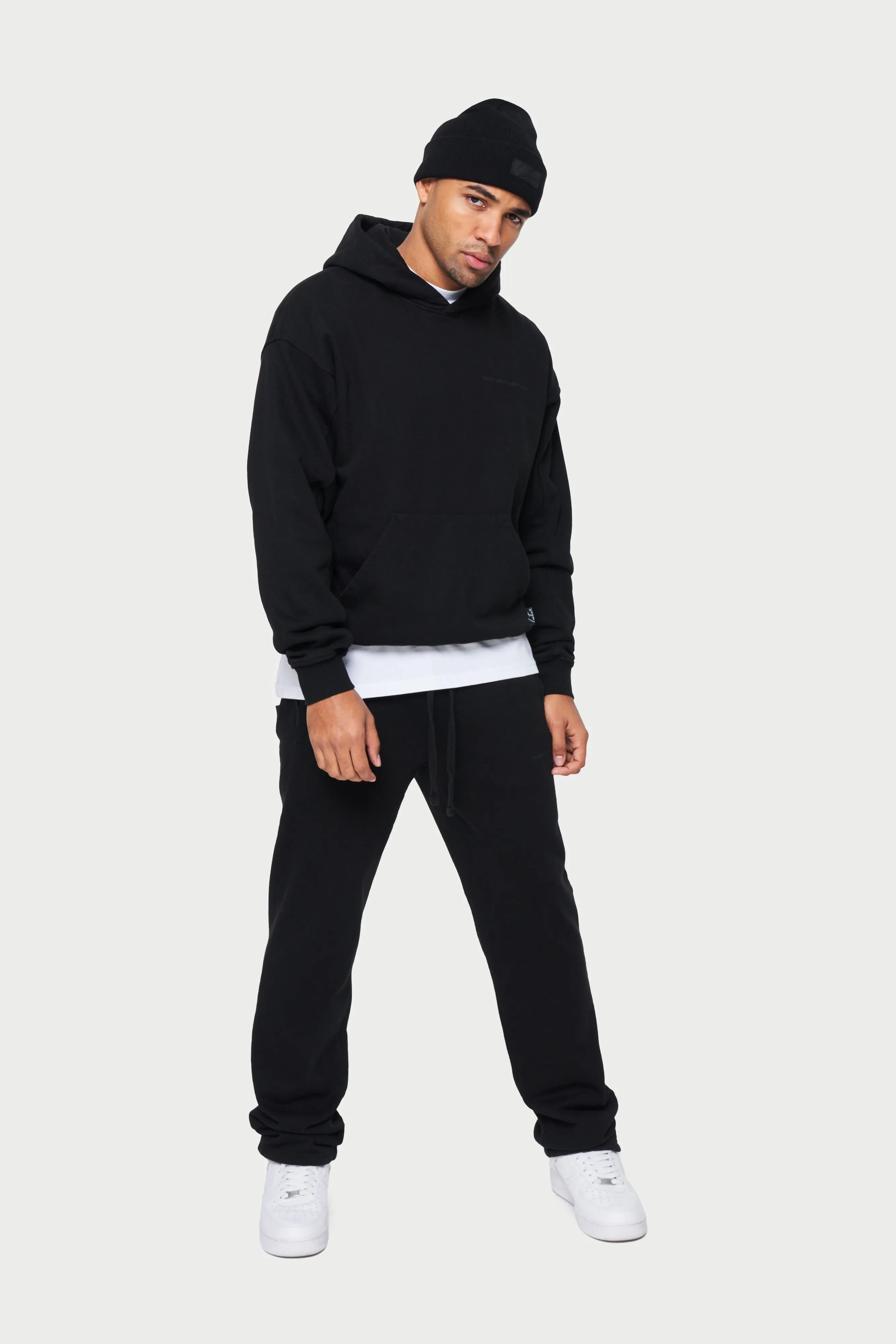 EVERYDAY WASHED JOGGERS - BLACK