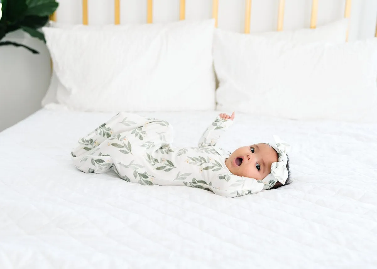 Fern Knit Headband Bow