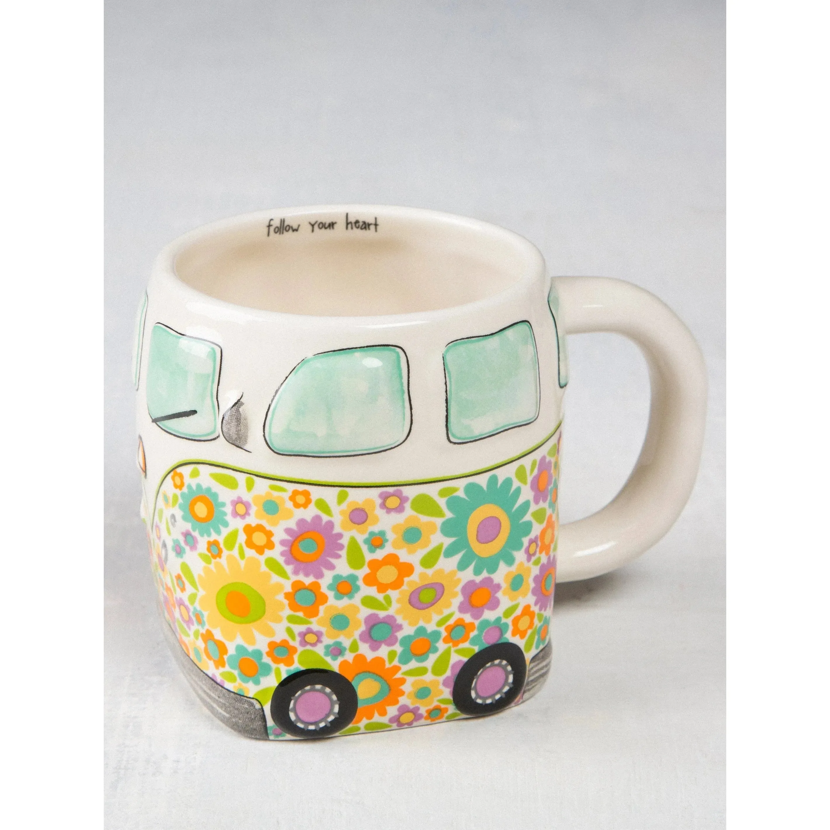 Folk Critter Van {Natural Life} Camp Mug