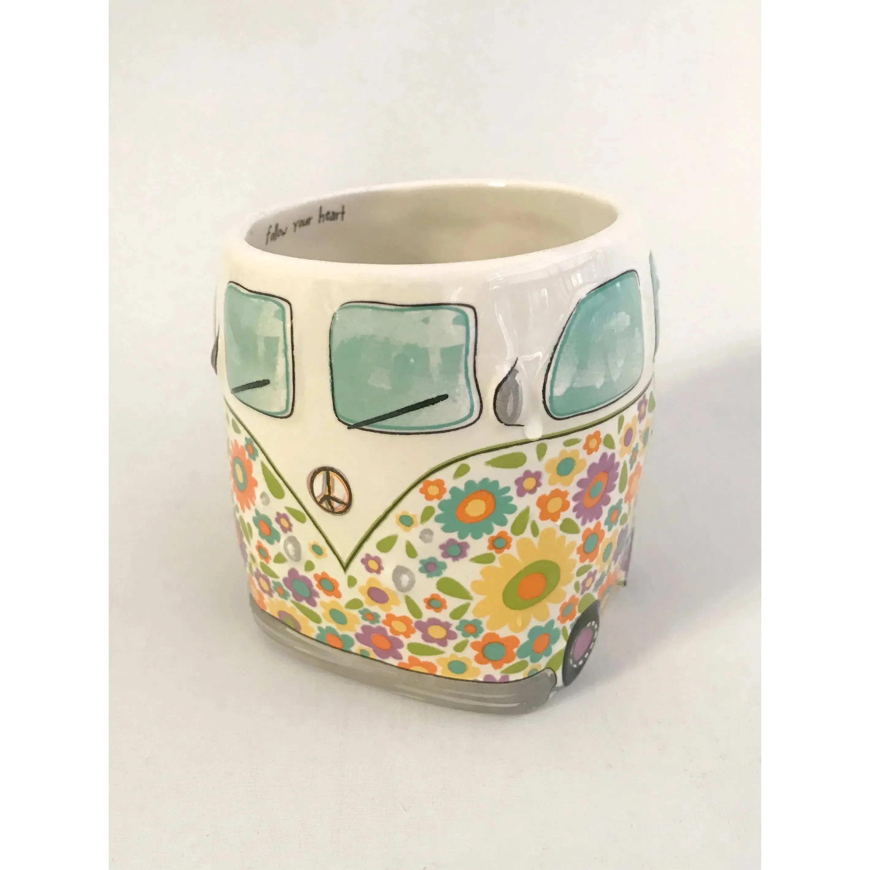 Folk Critter Van {Natural Life} Camp Mug