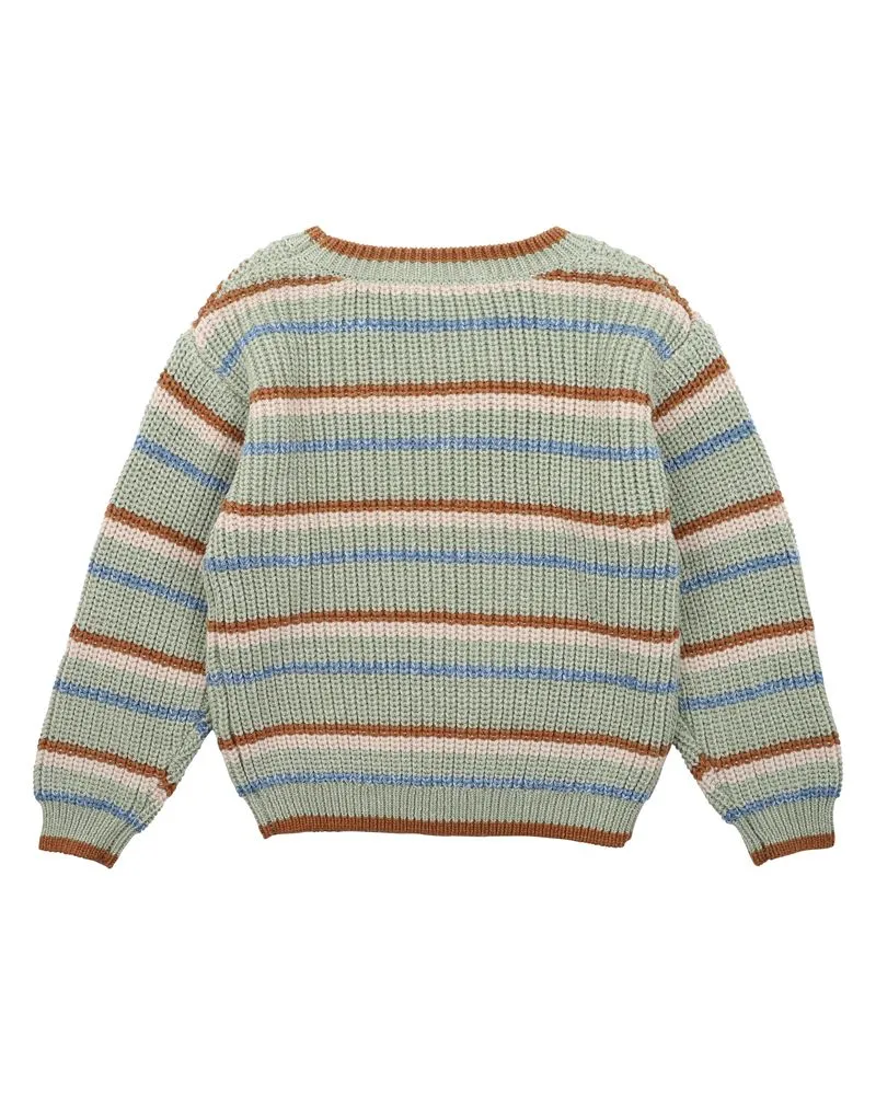 Fox & Finch Bug Stripe Knitted Jumper