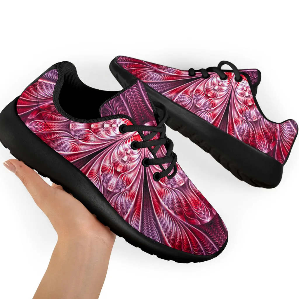 Fractal Flower Sport Sneakers