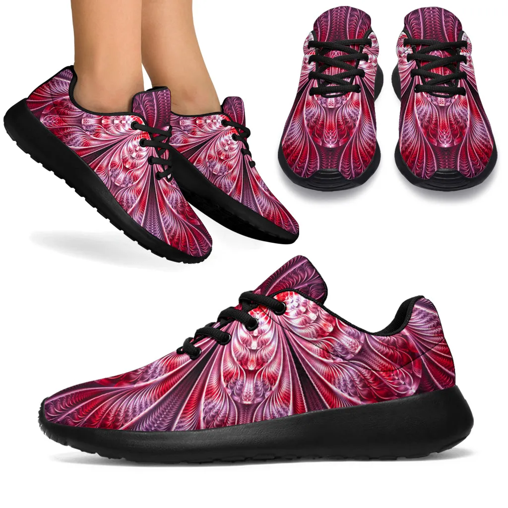 Fractal Flower Sport Sneakers