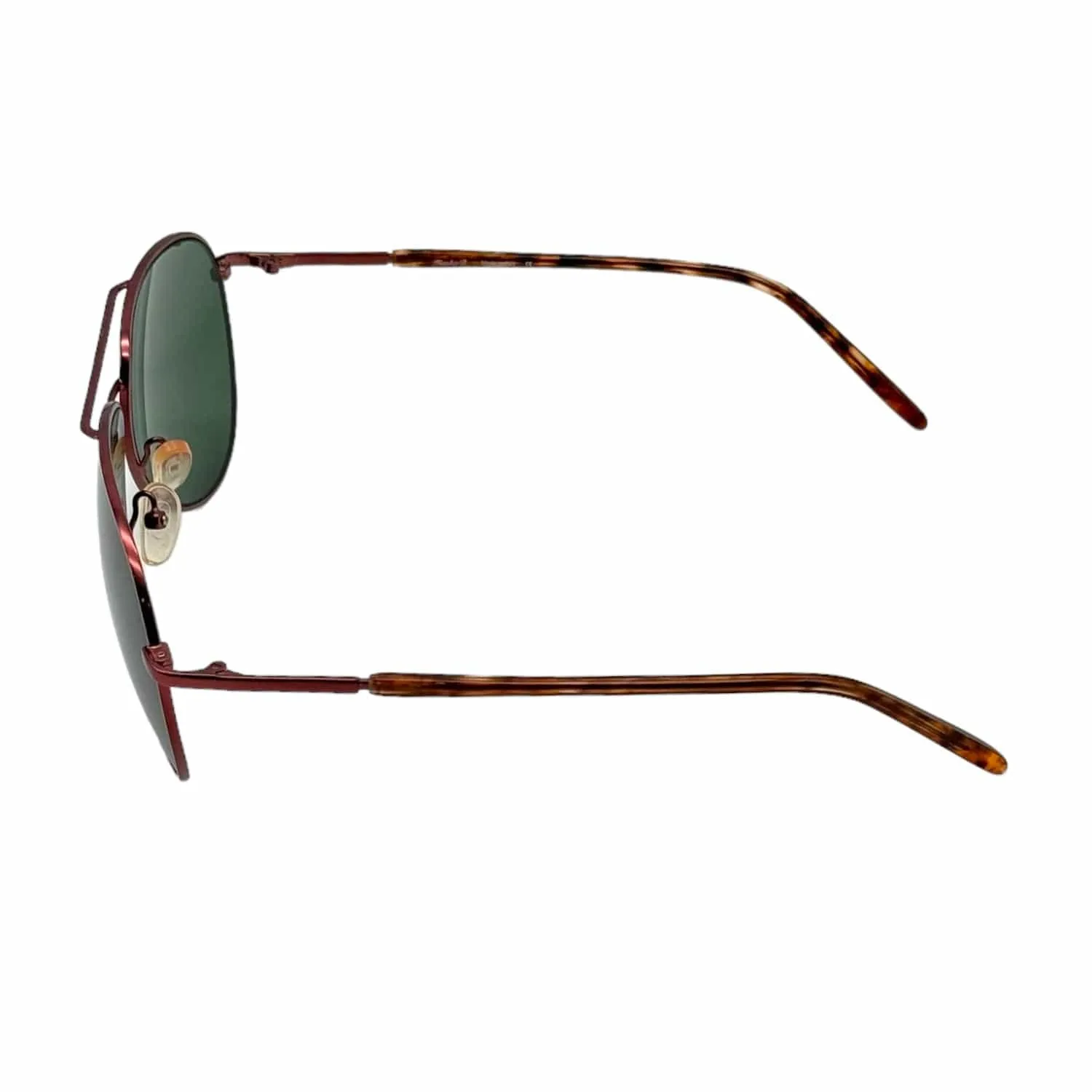 FRANKIE B Unisex Aviator Sunglasses - Copper & Tortoise