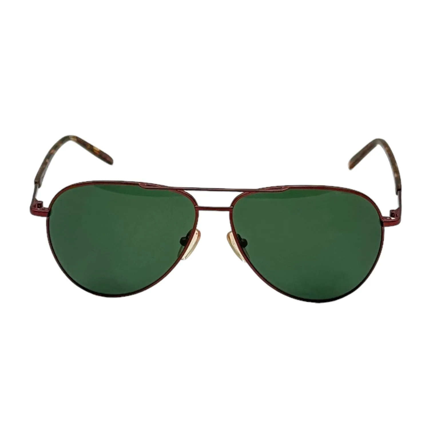 FRANKIE B Unisex Aviator Sunglasses - Copper & Tortoise