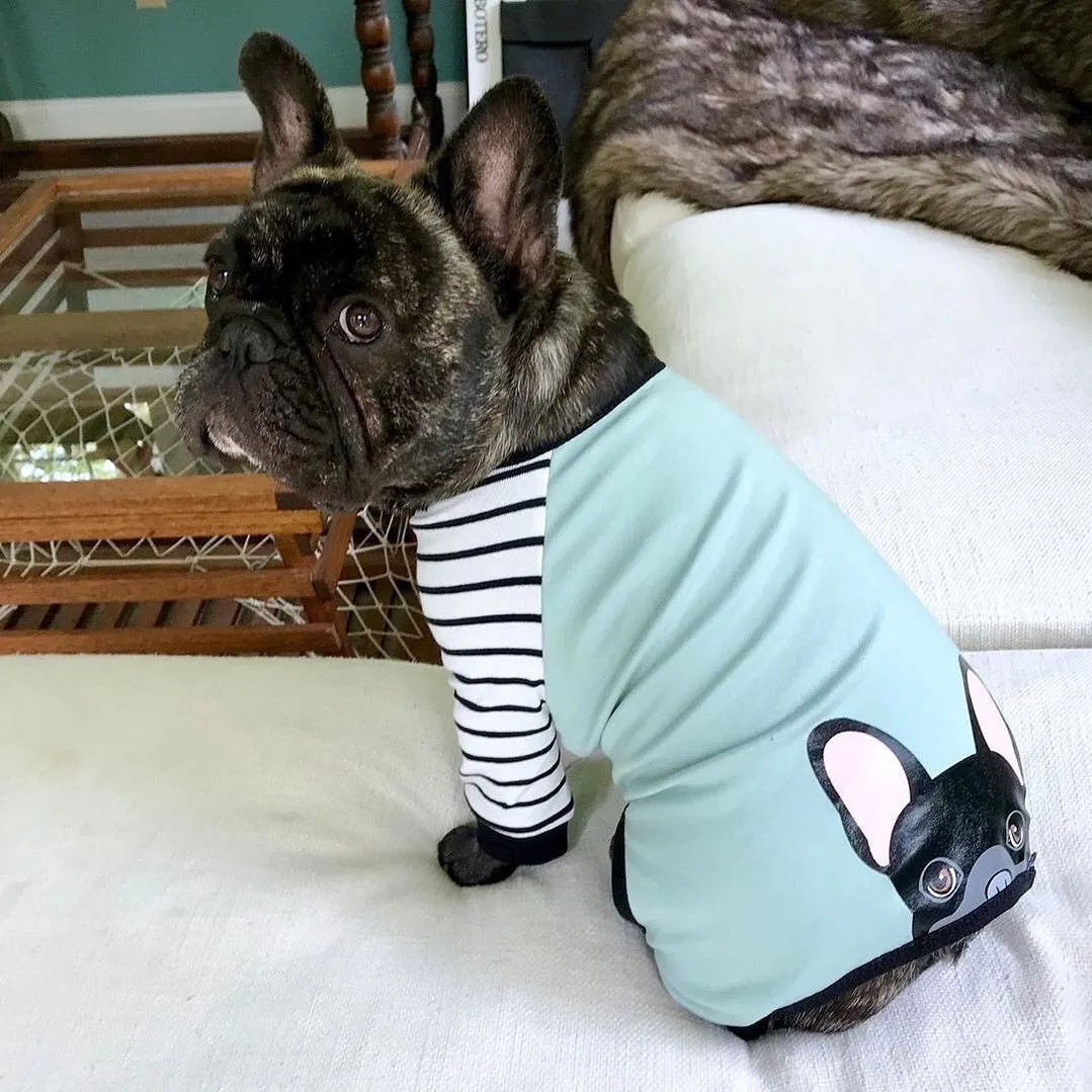 French Bulldog Pajamas | Frenchie Clothing | Black Frenchie dog