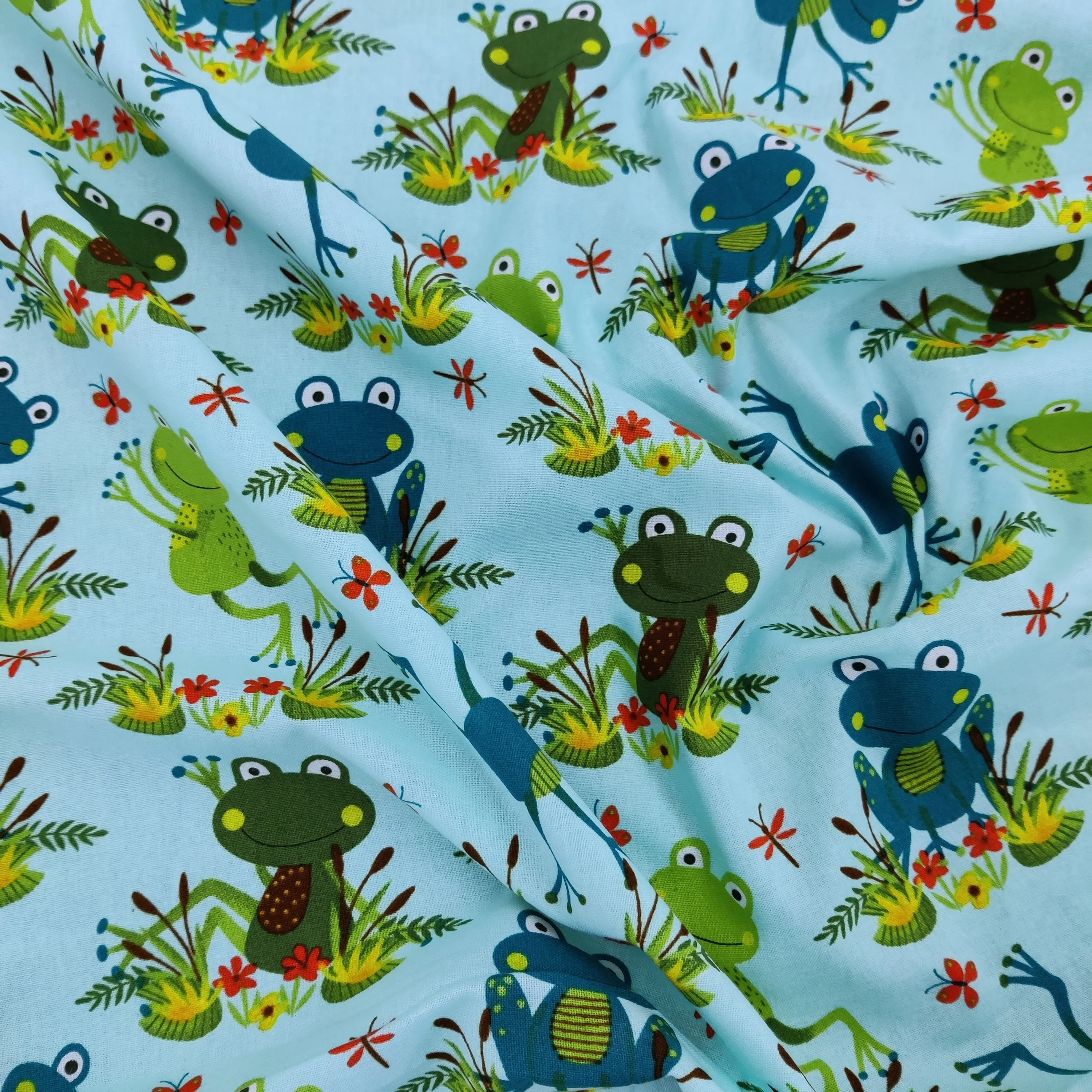 FS741_1 Frogs Blue