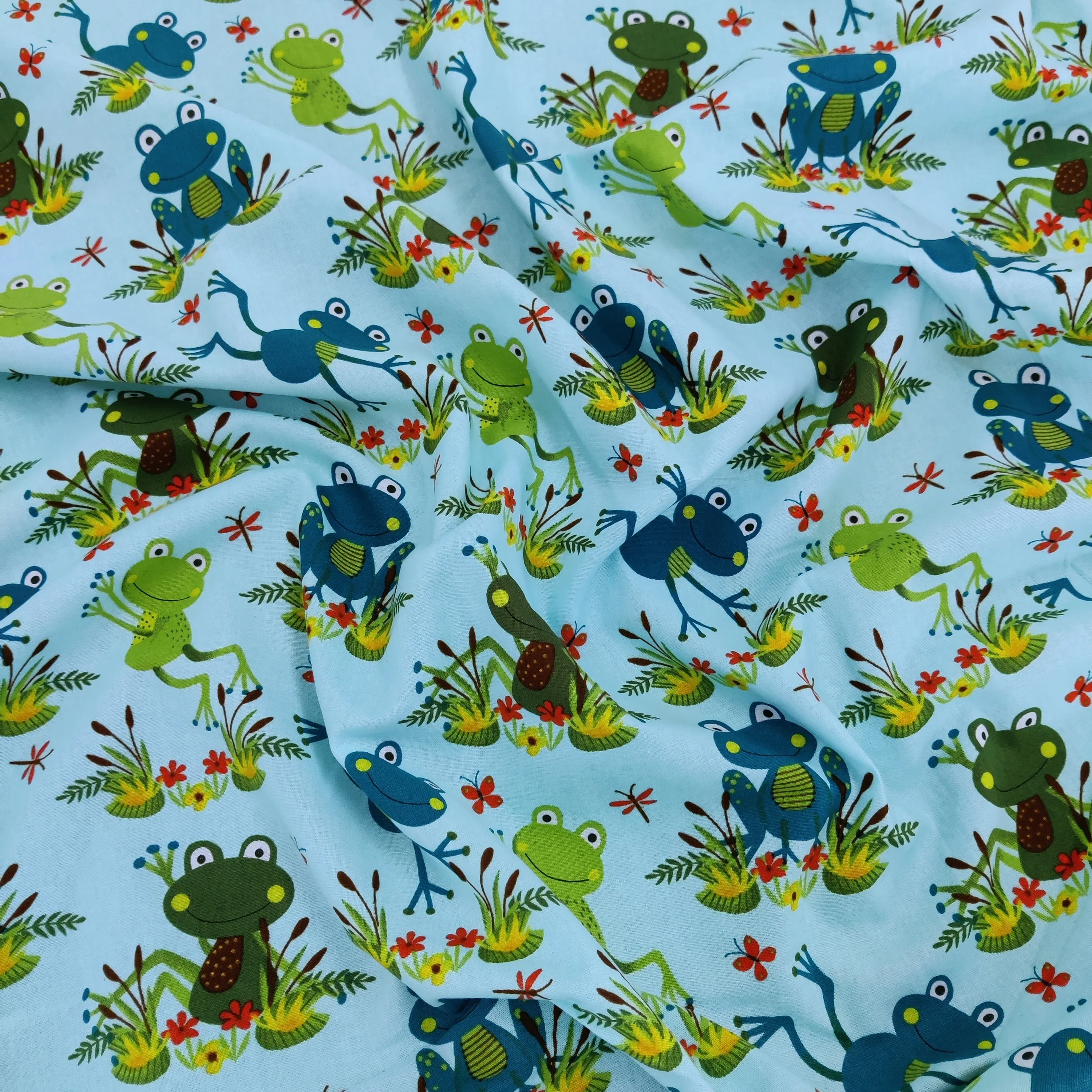 FS741_1 Frogs Blue