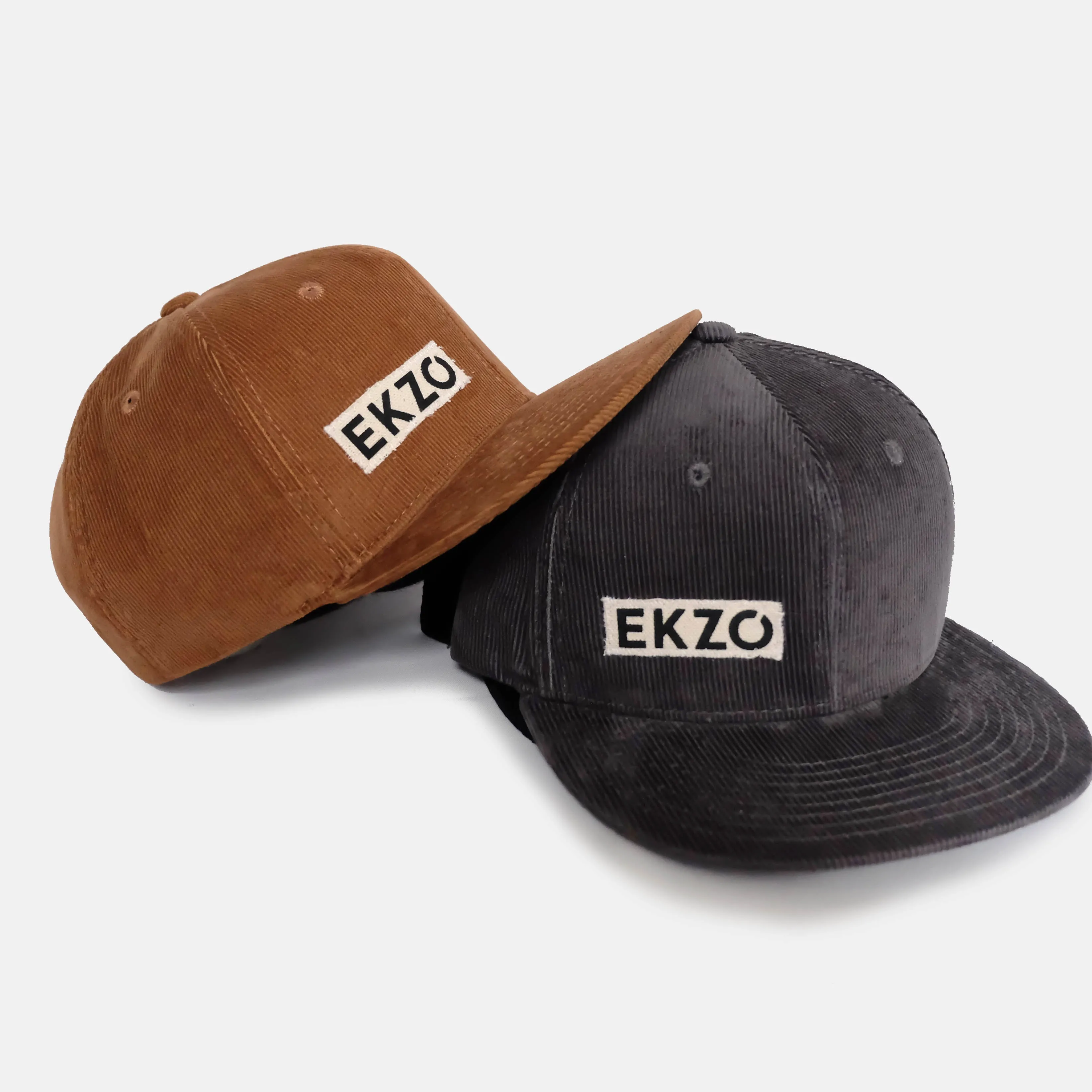 Full Corduroy Hat - Charcoal