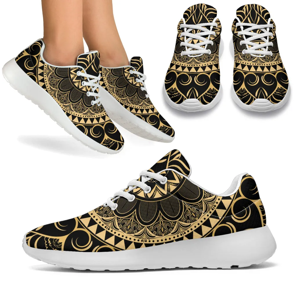 Golden Mandala - Sport Sneakers