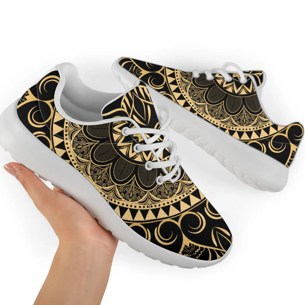 Golden Mandala - Sport Sneakers