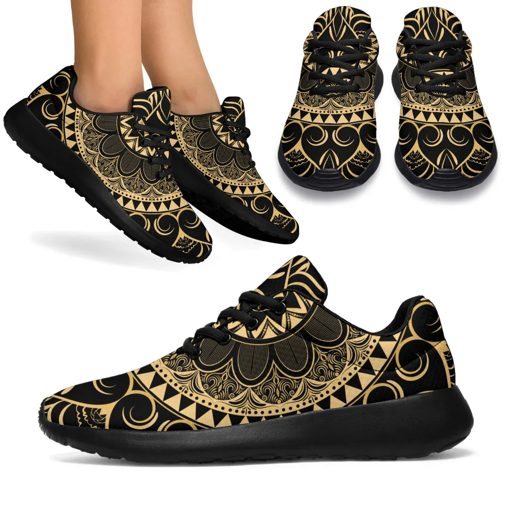 Golden Mandala - Sport Sneakers