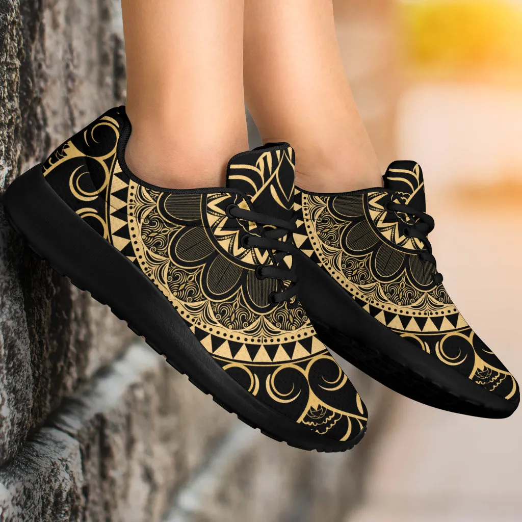 Golden Mandala - Sport Sneakers