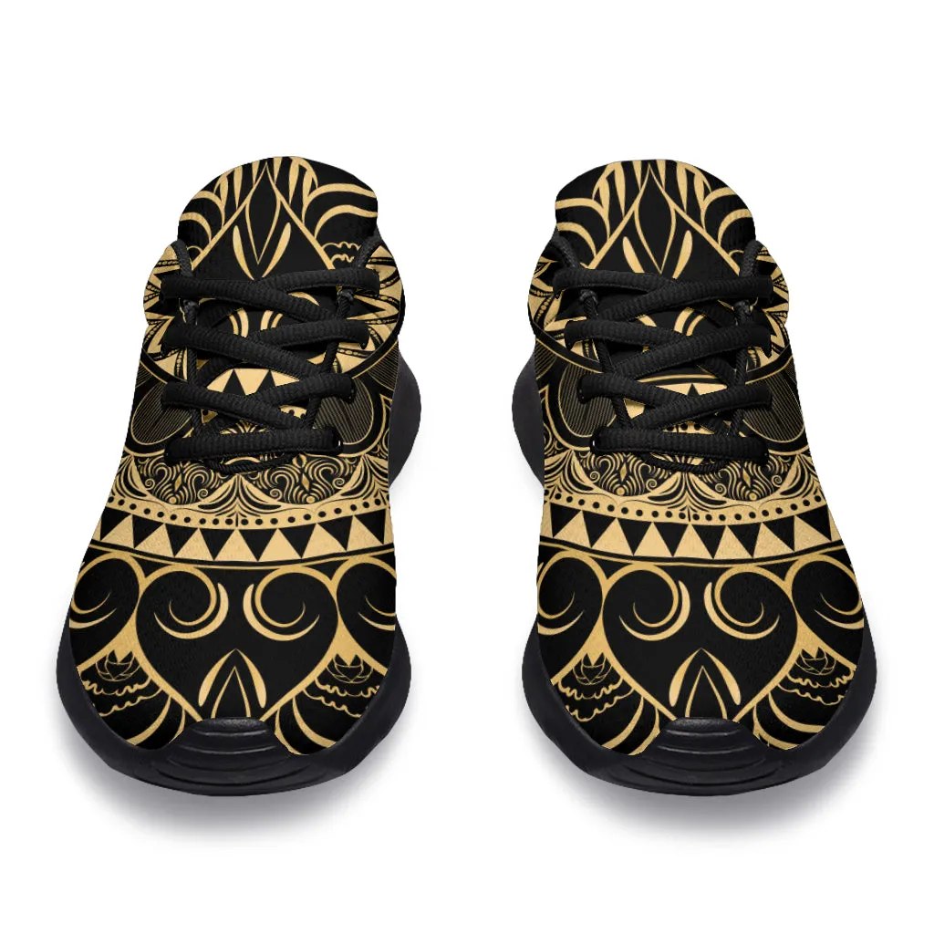 Golden Mandala - Sport Sneakers