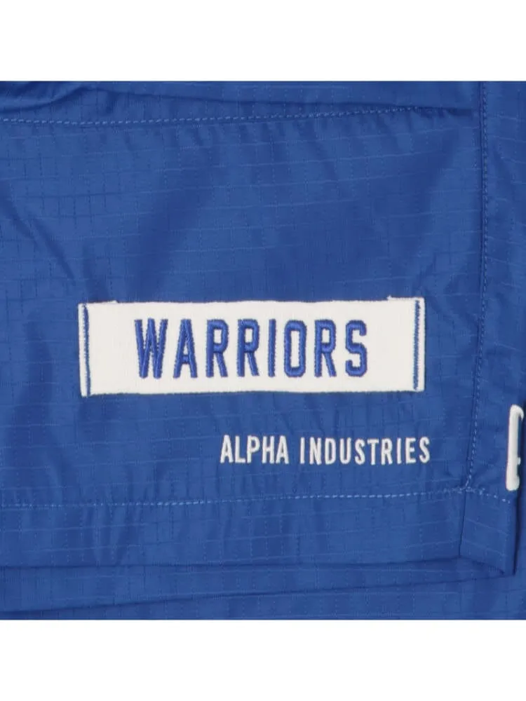 GOLDEN STATE WARRIORS X ALPHA X NEW ERA NYLON SHORTS