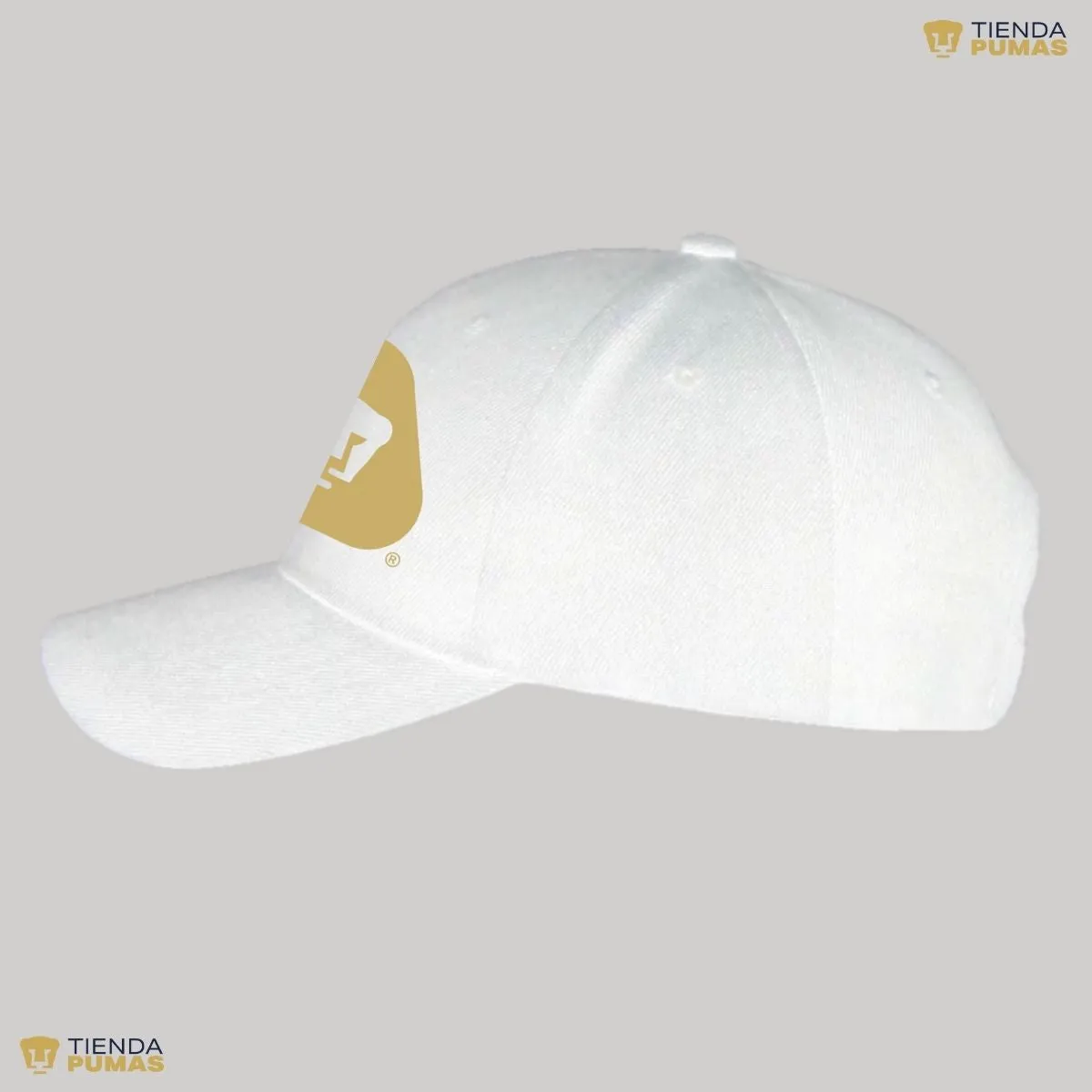 Gorra Pumas UNAM Hombre Mujer Ajustable Emblema Dorado 4 Vinil