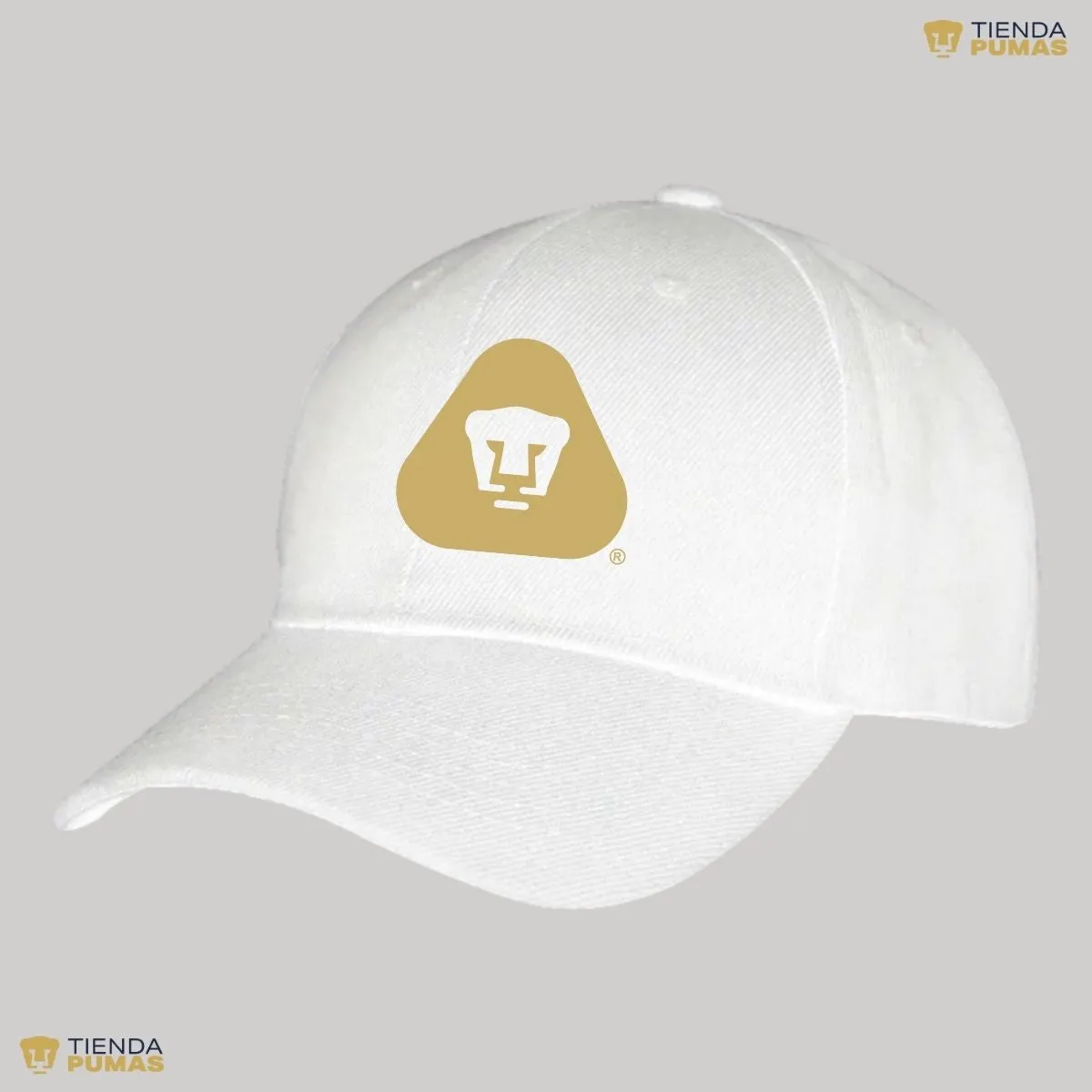 Gorra Pumas UNAM Hombre Mujer Ajustable Emblema Dorado 4 Vinil