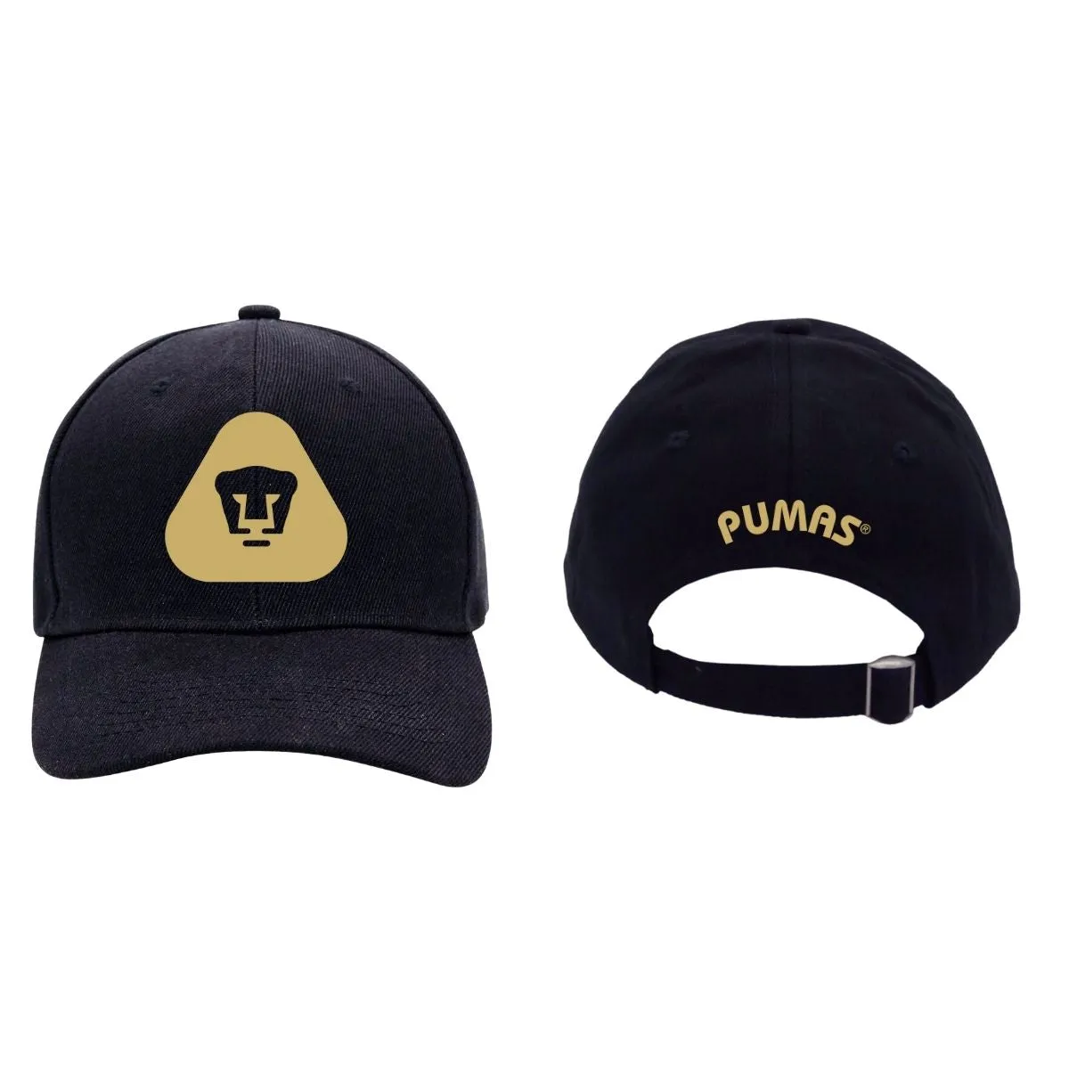 Gorra Pumas UNAM Hombre Mujer Ajustable Emblema Dorado 5 Vinil