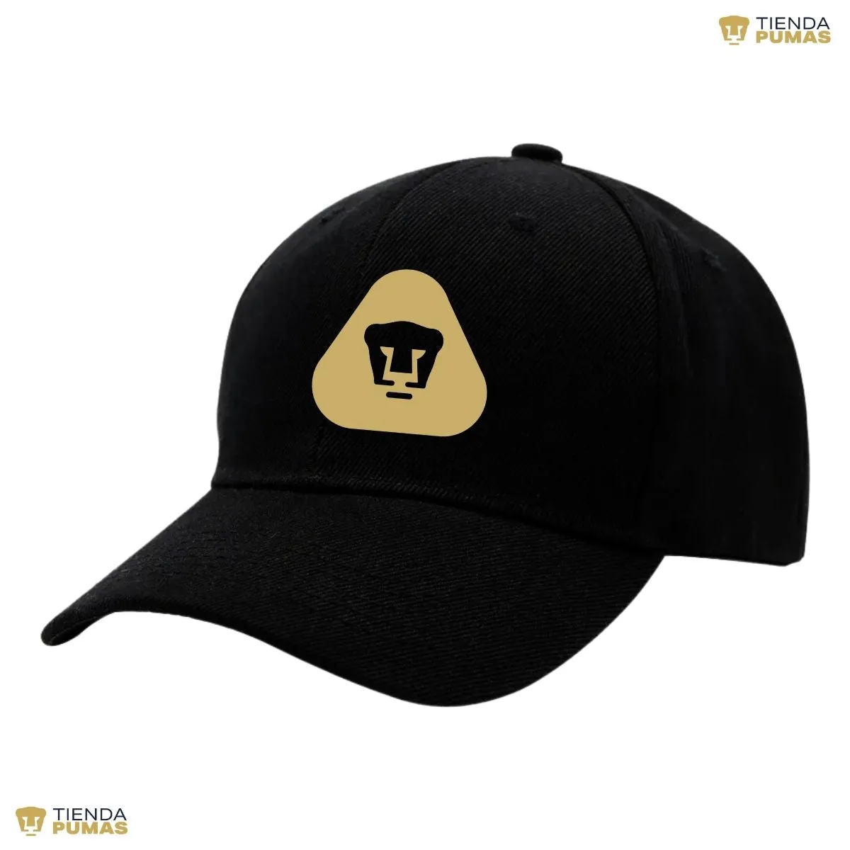 Gorra Pumas UNAM Hombre Mujer Ajustable Emblema Dorado 5 Vinil