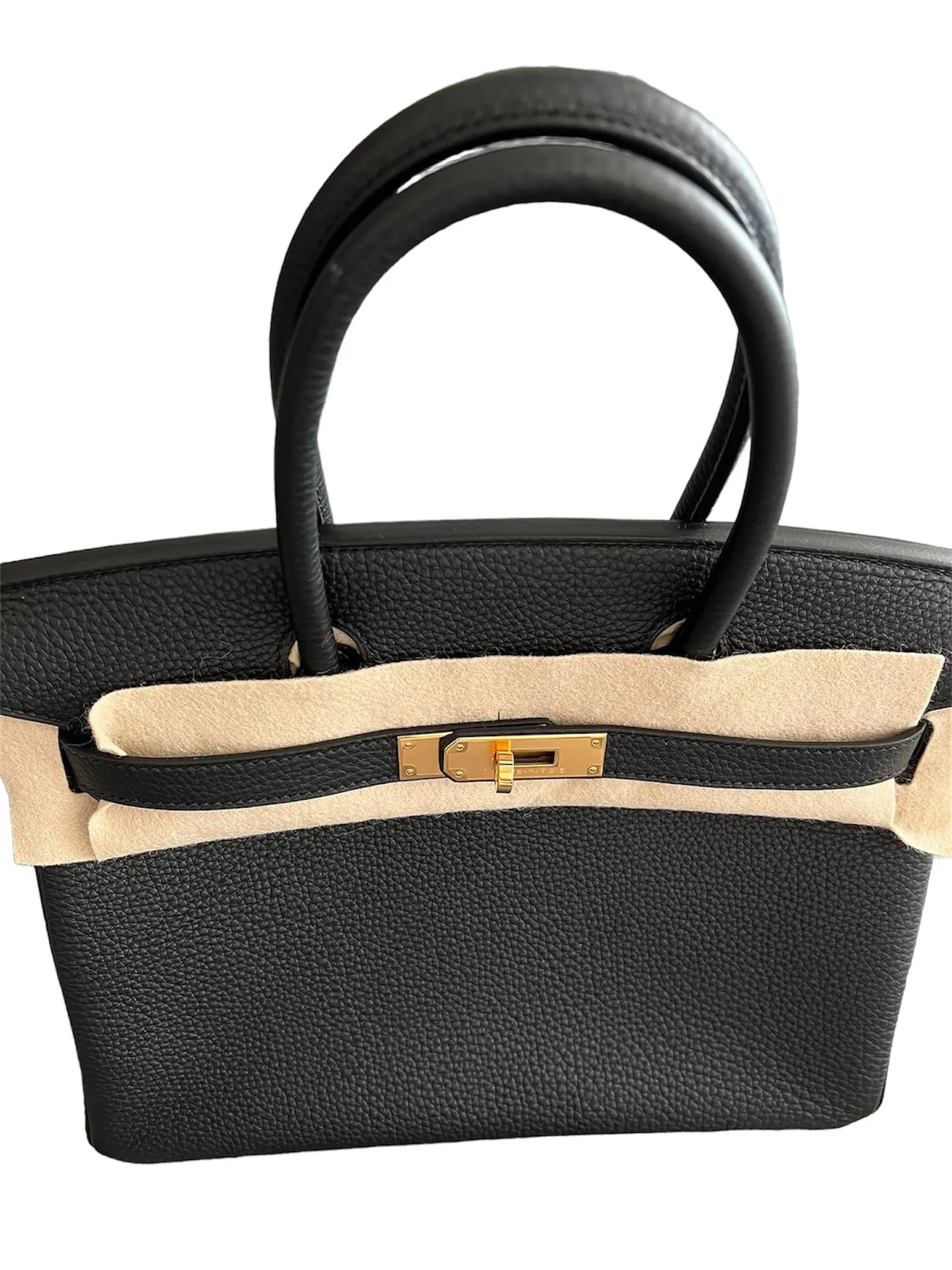 Hermes Birkin 30 Noir Black Togo GHW