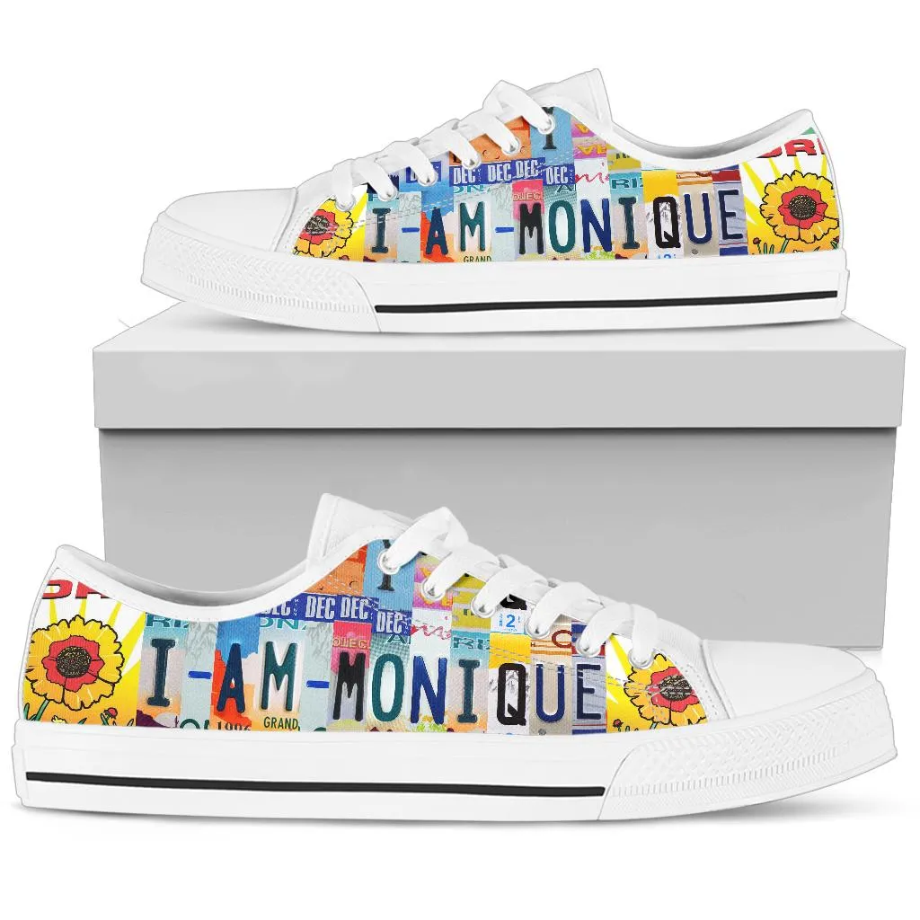 I Am Monique Custom Low Top