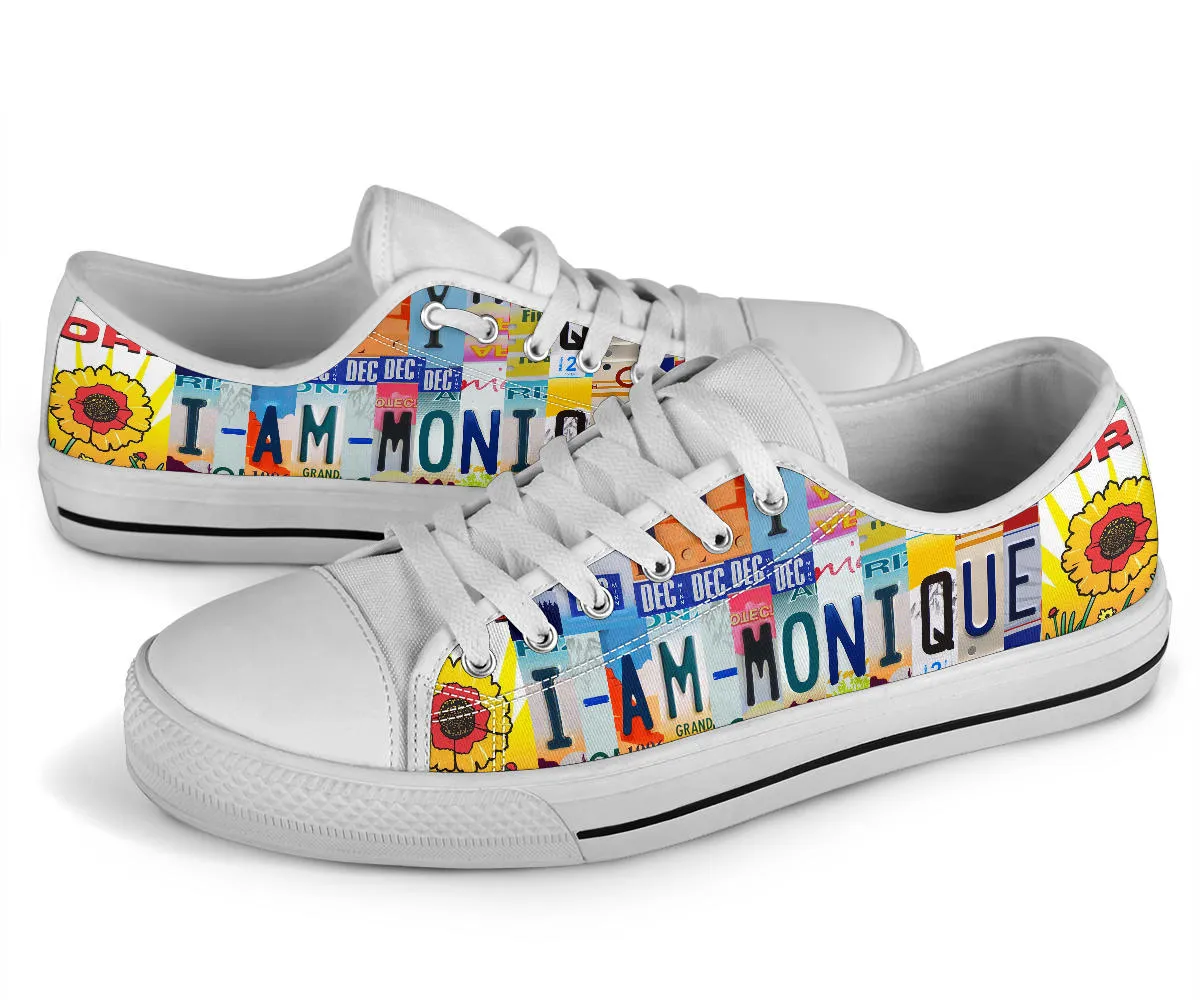 I Am Monique Custom Low Top