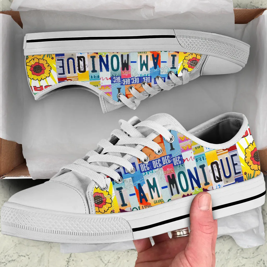 I Am Monique Custom Low Top