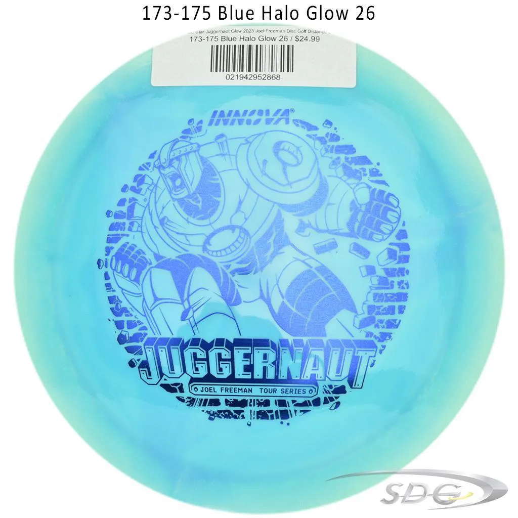 Innova Halo Star Juggernaut Glow 2023 Joel Freeman Disc Golf Distance Driver