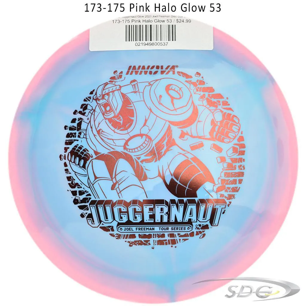 Innova Halo Star Juggernaut Glow 2023 Joel Freeman Disc Golf Distance Driver