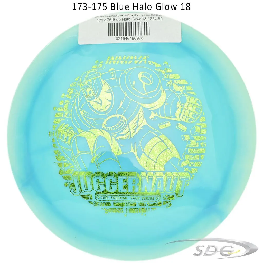 Innova Halo Star Juggernaut Glow 2023 Joel Freeman Disc Golf Distance Driver