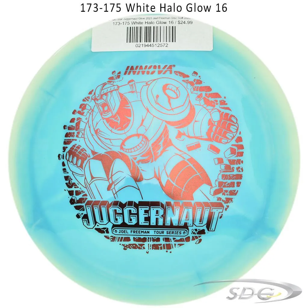 Innova Halo Star Juggernaut Glow 2023 Joel Freeman Disc Golf Distance Driver