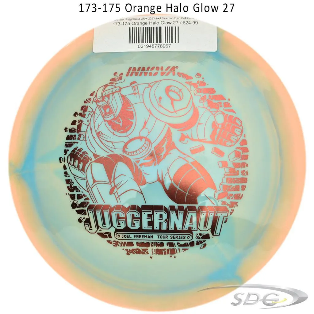 Innova Halo Star Juggernaut Glow 2023 Joel Freeman Disc Golf Distance Driver